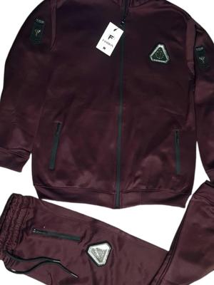 Men's Dri Fit Zip Hoodie and Trouser Set - 2 Pcs