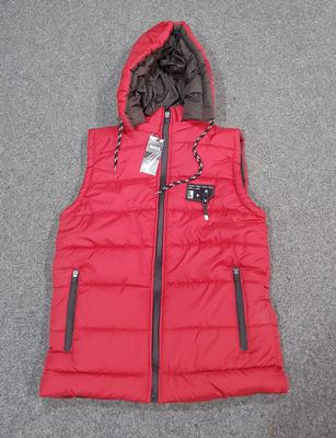 1 Pc Men's Parachute Plain Sleeveless Jacket