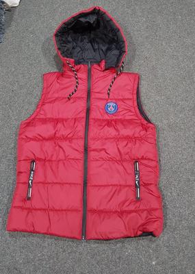 1 Pc Men's Parachute Plain Sleeveless Jacket