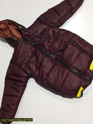 1 Pc Boy's Stitched Polyester Puffer Jacket