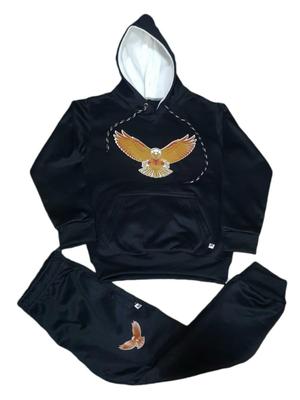 Unisex Fleece Shirt and Trouser Suit - 2 Pcs Set for Ages 5-14