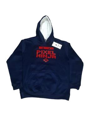 Men's Graphic Sublimation Blue Hoodie - 1 Pc Polyester Fleece Fashion