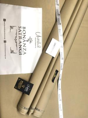 Men's Unstitched Wash And Wear Plain Suit