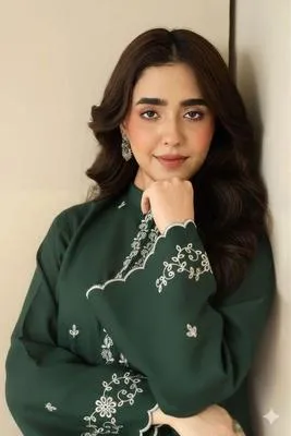 2 Pcs Women's Unstitched Embroidered Suit