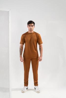 2 Pcs Men's Dri Fit Plain Track Suit