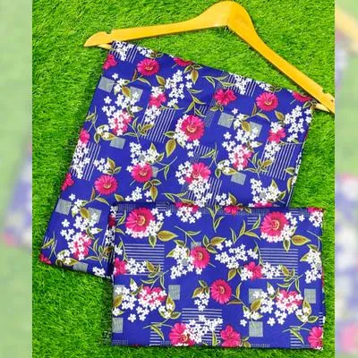 2 Pcs Winter's Stuff Women's Unstitched Digital Print Suit