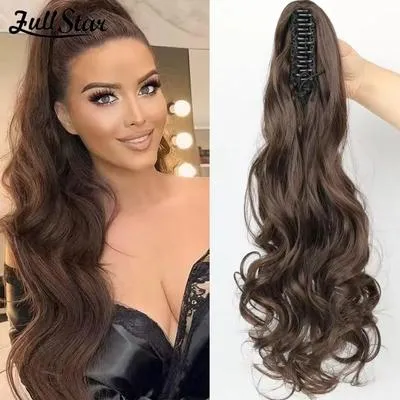Medium Length Catcher Clip Hair Extensions For Women's 