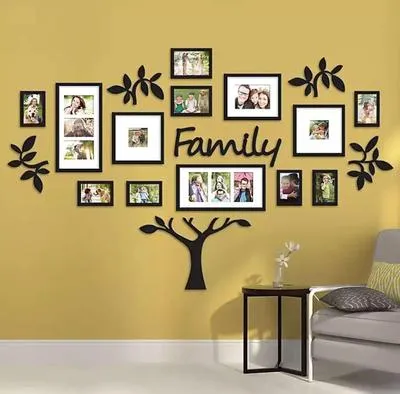 Family Tree Design Wall Frame