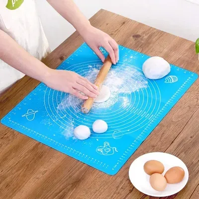 Large Size Silicon RotiMat Pastry Fondant DoughRolling Mat Silicone Surface thumbnail 1