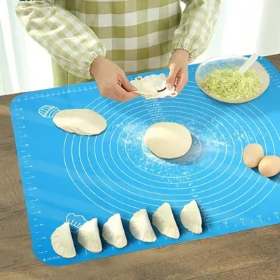 Large Size Silicon RotiMat Pastry Fondant DoughRolling Mat Silicone Surface thumbnail 3