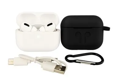 White Airpods