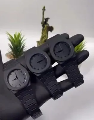 Arabic Aura Watch Best for Men & Boys - Black Color - Without Box Art # M247-B.Aur-90500WoB-001