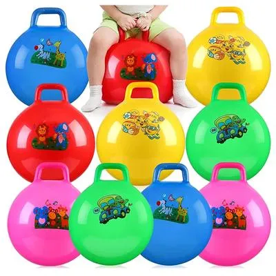 Multicolor Silicone Jumping Jacks - 1 Pc Fun for Ages 1-12