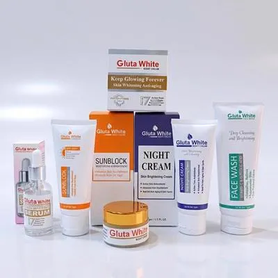 Gluta White Skincare Bundle - 5 in 1