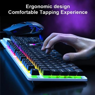 RGB Gaming Mouse Multicolor Portable ABS 50ml thumbnail 2