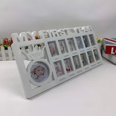 Cherish Your Baby's First Year with 12 Monthly Memories Photo Frame thumbnail 4