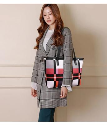 Colorful Women's Polyester Tote Bag - 1 Pc Printed Shoulder Bag