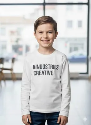 1 Pc Boy's Stitched Jersey Printed Sweatshirt