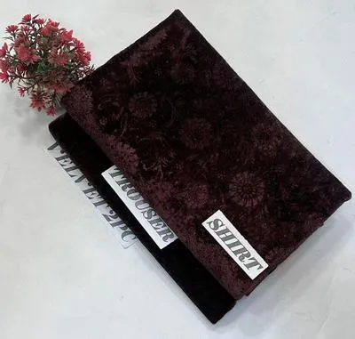 2 Pcs Women's Unstitched Printed Suit