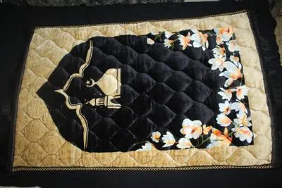 Velvet Jacquard Printed Persian Prayer Mat