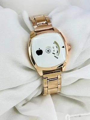 Chic Women's Rose Gold Watch - 1 Pc Lightweight Fashion Forward Design