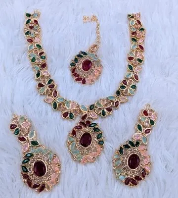 Fancy Artificial Stones Artificial Set