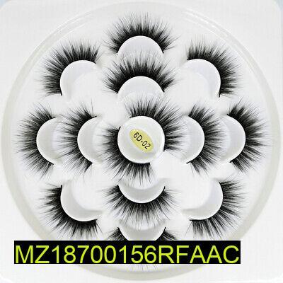 6D False Eyelashes, Set of 2