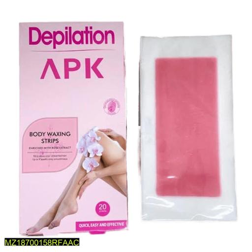  APK Body Waxing Strips 20 Strips