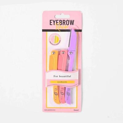 Pack Of 3 Eyebrow Razors