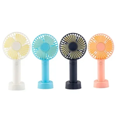 Portable Foldable Neck Fan Blue 500mAh Rechargeable thumbnail 4