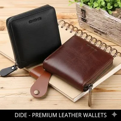 DIDE New Fashion PU Leather Men's Wallet