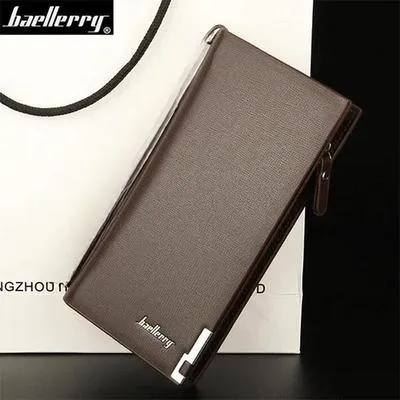Men's Black Leather Bi-Fold Wallet with Card Slot thumbnail 6