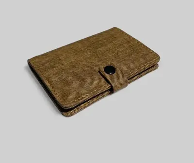 Men's Slim Leather Card Holder Wallet Multicolor thumbnail 1