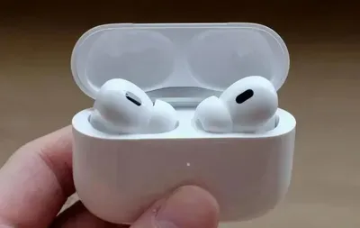 Black Airpods with Wireless Charging Cable & Box thumbnail 4