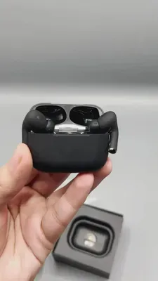 Black Airpods with Wireless Charging Cable & Box thumbnail 6