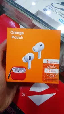 Orange Airpods with Fast Charge & Long Battery thumbnail 5