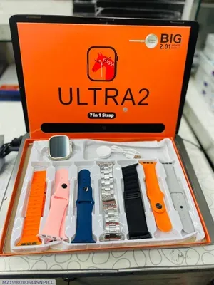 Ultra2 Smart Watch with 7 Straps & Fast Charge thumbnail 4
