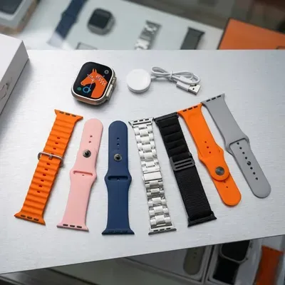 Ultra2 Smart Watch with 7 Straps & Fast Charge thumbnail 2