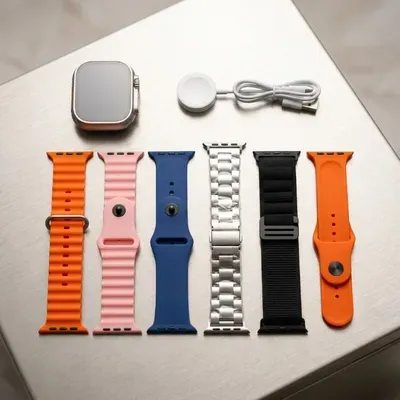 Ultra2 Smart Watch with 7 Straps & Fast Charge thumbnail 3