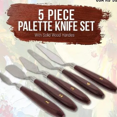 5 piece of Knife Pallete 2 Packet