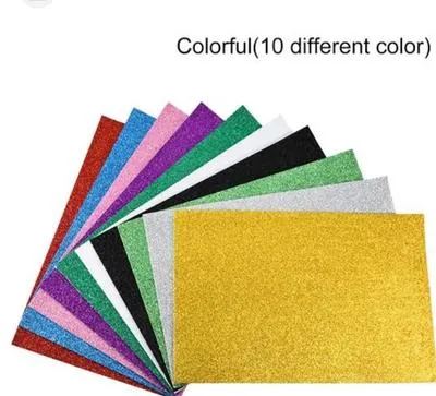 Vibrant Multicolor Coloring Sheets - 10 Pcs High-Grade Paper