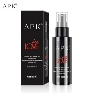Original APK in Love Hydrating Makeup Setting Spray 80ml – 12 Hour Long-Lasting Matte Makeup Fixer for All Skin Types