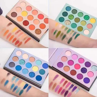 Beauty Glazed Color Board 60 Color Eyeshadow Palette for Women | High Pigmented Matte, Shimmer, Glitter & Metallic Shades for Daily, Party, and Professional Makeup