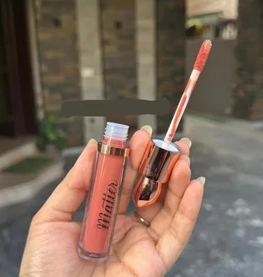 HUDAMOJI 6 Pcs Matter Lip Gloss Set – Professional Velvet Matte Finish, Highly Pigmented Liquid Lip Colors for Daily, Party, Office, and Professional Makeup Use