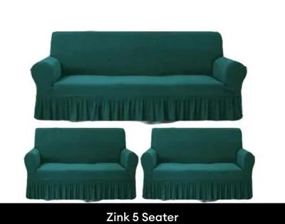 5 Seater Mesh Plain Sofa Covers