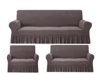 6 Seater Mesh Plain Sofa Covers