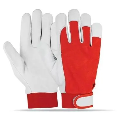 Sheep Leather Gloves for Men - Warm, Durable & Versatile for Winter, Gardening & Bike Riding