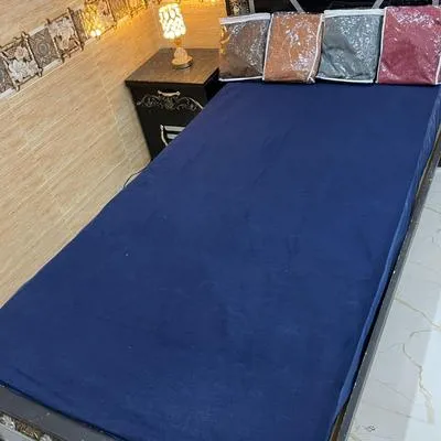 Mattress Covers Water Proof Matress Safegaurd Fabric Terry Cotton Size Single Bed Elastic Fitted Sheet Export Quality Stiched 100% Water Proof Gaurnteed Stuff is Extra Fine