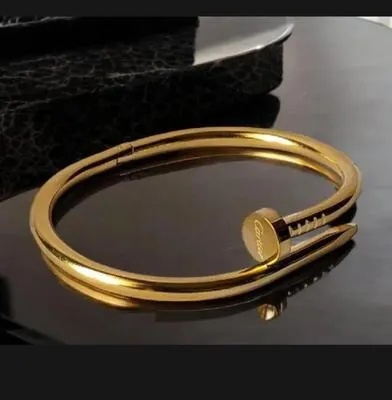 1 Pc Antique Design Gold Plated Kara Bracelet