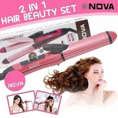2in1 Fast Drying Hair Straightener